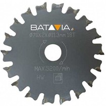 RACER TCT zaagbladen - 2 stuks – ∅ 70 MM x 1,4 mm x 18 tanden van WorkZone