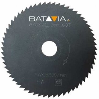 Batavia RACER HSS Sägeblätter - 2 Stück –∅ 70mm x 1,4mm x 44 Zähne von WorkZone