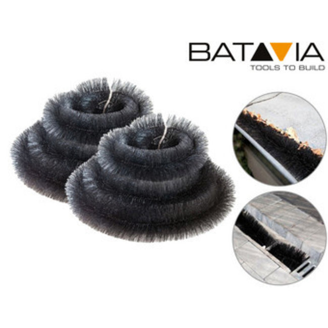 Batavia Gutter brush x2 | Gutter Protector