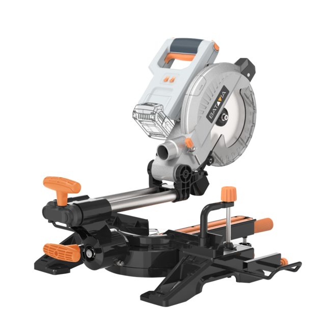 Cordless Miter Saw 18V MAXXPACK | incl. 4.0Ah Battery & 4.0Ah Fast Charger