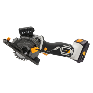 Batavia Cordless Mini Plunge Saw 18V | Incl. 4Ah Battery, Quick Charger & Saw Blade-set