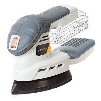 Batavia Cordless Universal Sander 18V | Excl. Battery & Charger