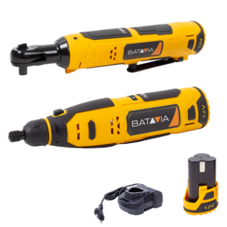 Batavia Battery Ratchet Wrench & Combi Tool 12V | Incl. Battery & Fast Charger