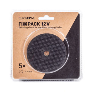Batavia Fixxpack® Haakse Slijper slijpschijf / 76mm | 5 stuks