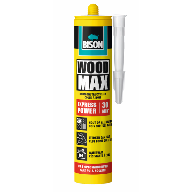 Tubo Bison Wood Max® Express Power 380 g