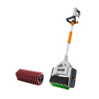 Batavia Cepillo de limpieza y limpiador de patios / 1020W | incluido Pincel verde y rojo