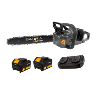 Batavia Ultra Kettingzaag op Accu / 36V / Brushless | Incl. 2x 5Ah Accu's & Duolader