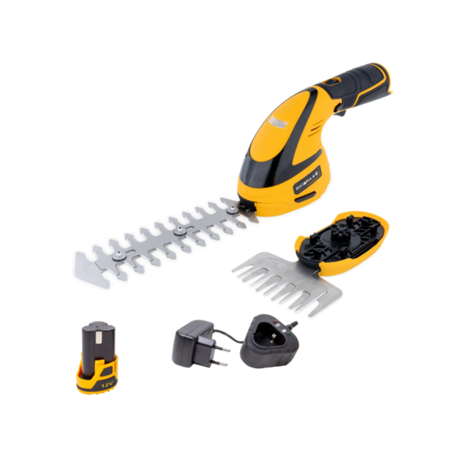 Fixxpack 12V Grass/Hedge Trimmer with battery et charger