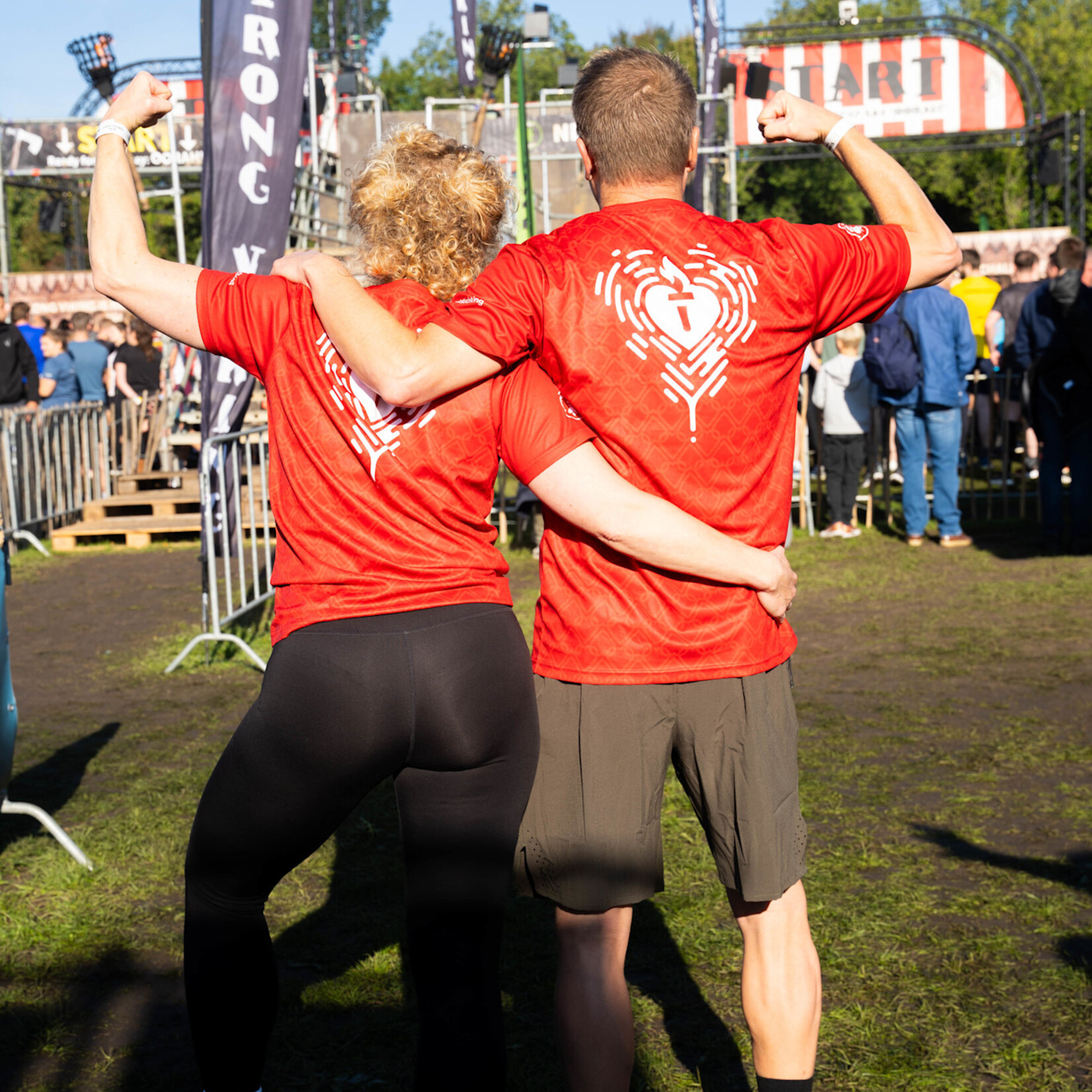 Strong Viking Hartstichting Shirt Men