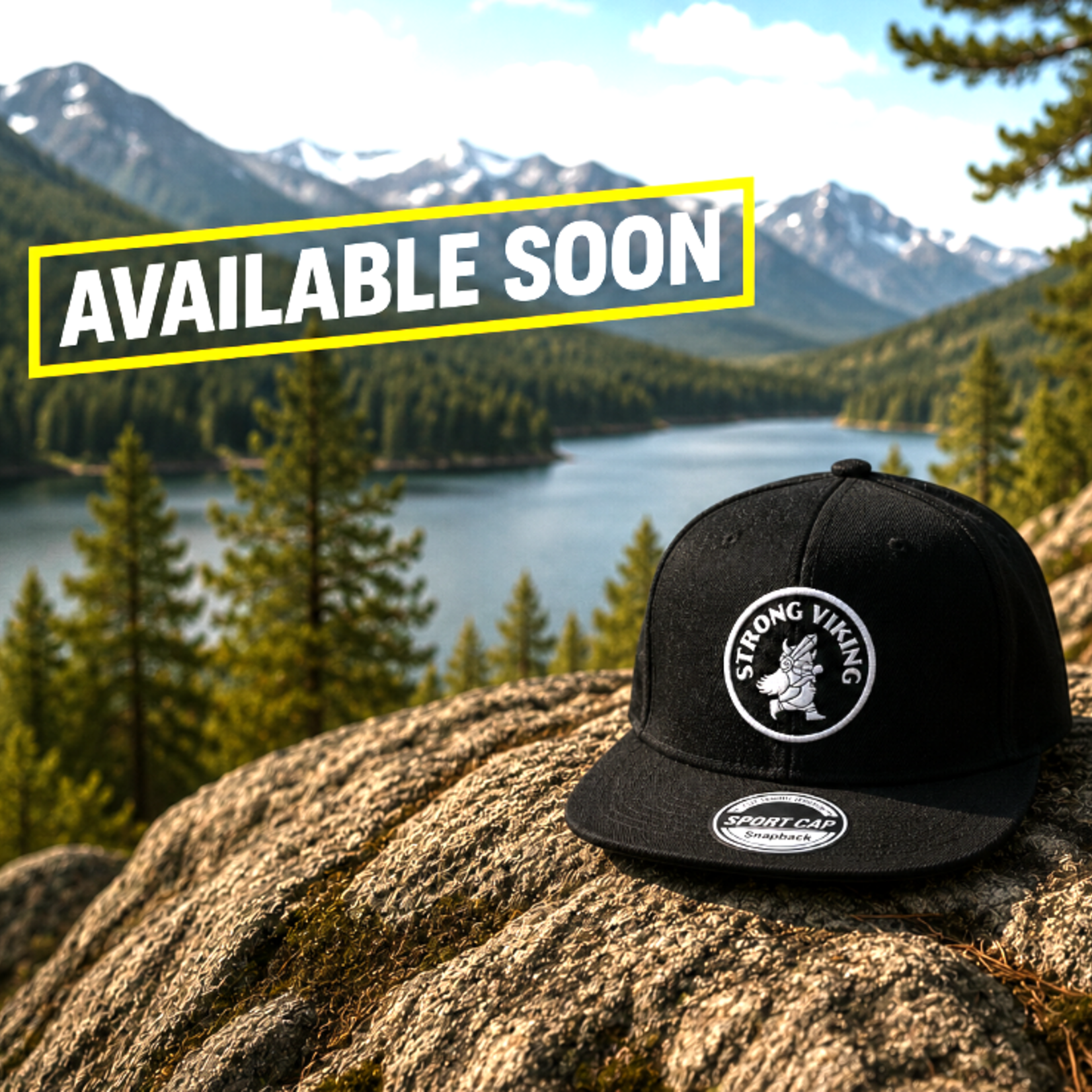 COMING SOON! Snapback Black