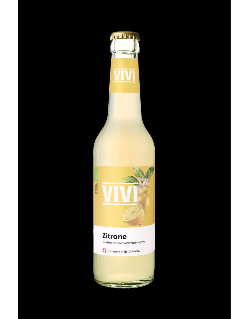 Vivi Soda Zitrone & Ingwer 24x33cl BIO