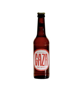 Gaza Bier - 24x33cl Lager Hell