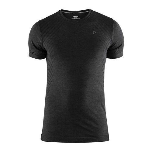 Craft Fuseknit Comfort Korte Mouw shirt heren zwart Craft Fuseknit Comfort Korte Mouw shirt heren zwart