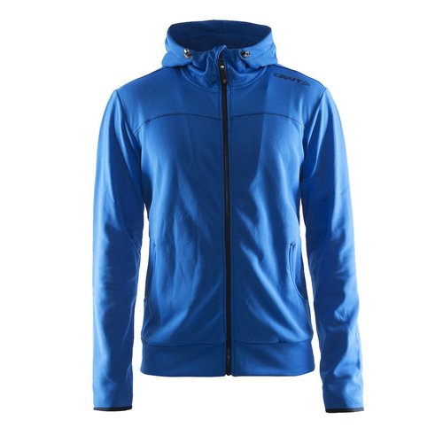 Craft Leisure Hood Full Zip vest heren blauw Craft Leisure Hood Full Zip vest heren blauw
