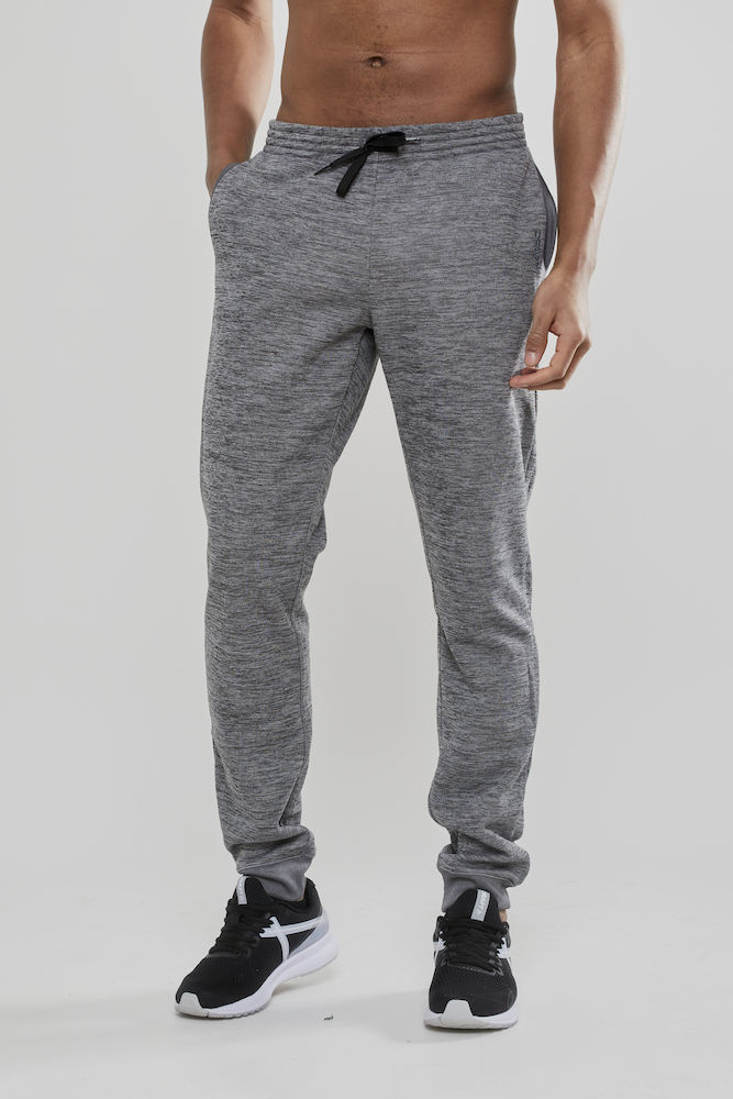 Craft Leisure Sweatpants, heren, Grey, Sportswearonline.nl -  Sportswearonline.nl