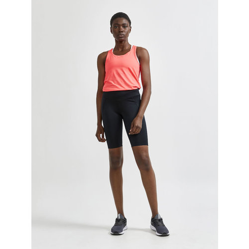 Korte sportbroek| Craft ADV Essence Short Tights| dames| zwart -  Sportswearonline.nl