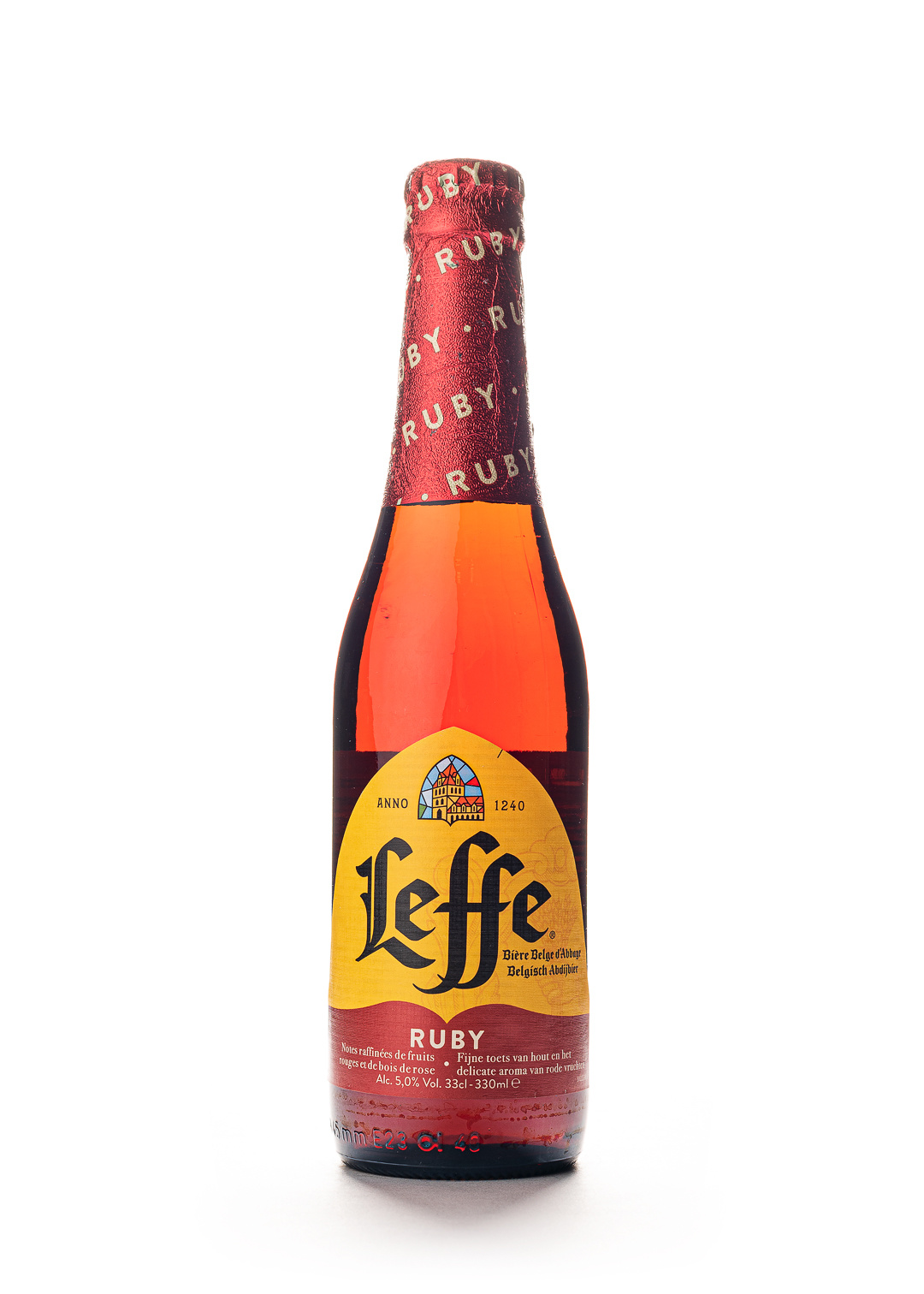 Buy online Leffe Ruby 33cl Online Beer of Belgium