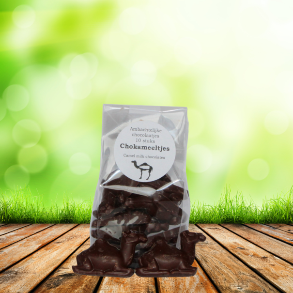 Dutch Oasis ChoKamele - Schokolade mit Kamelmilch, in der Form eines Kamels