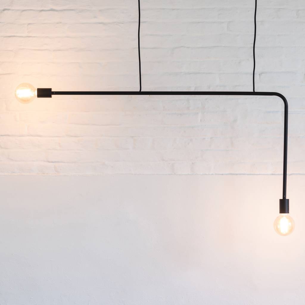 Black Metal Minimal Design Lamp Black Metal Minimal Design Lamp