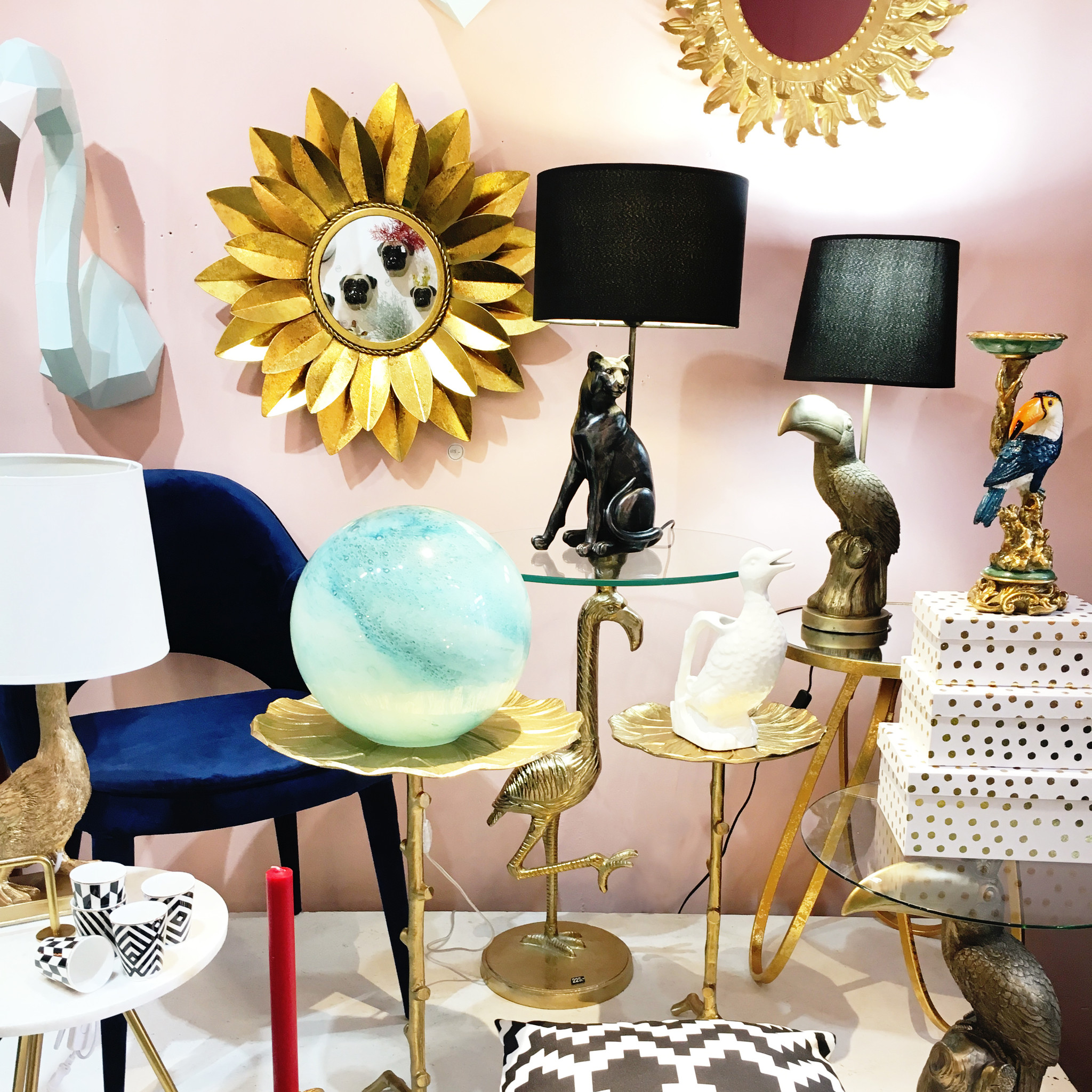 Bol Tafellamp Van Gekleurd Glas Moon Store Without A Home