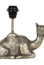 Gold dromedary camel lamp