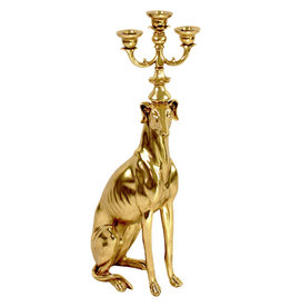 Greyhound candelabra
