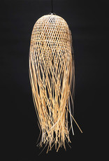 Bamboo wood jellyfish lamp