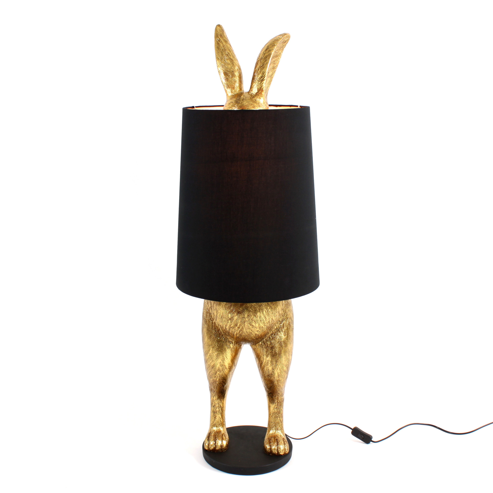 Verstopt konijn "Hiding Rabbit" design lamp