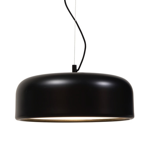 Moderne zwart metaal design hanglamp "Marseille"