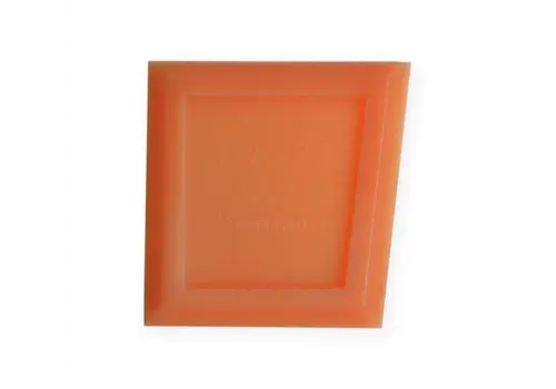 Abstreichspachtel  PALU 568, 7mm bruin uit Vulkollan, BO5166303