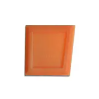 Abstreichspachtel  PALU 568, 7mm bruin uit Vulkollan, BO5166303
