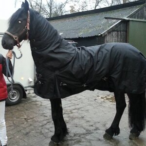 BIG-NECK |EXTREME Turnout COMBO 1680D 150gr Winterdeken met hals