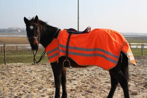 LuBa Horseblankets® Veiligheids rijdeken reflecterend