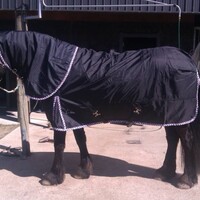 FryskWare BIG-NECK |EXTREME Turnout COMBO 1680D 0gr Regendeken met hals