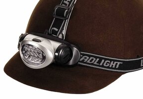 LuBa Paardendekens® Riding cap Lighting