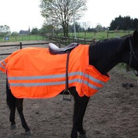 LuBa Paardendekens® Veiligheids rijdeken reflecterend