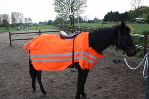 LuBa Paardendekens® Veiligheids rijdeken reflecterend