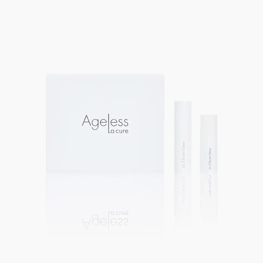 Ageless La Cure 5 Secrets Coffret (Serum+Cream)-3