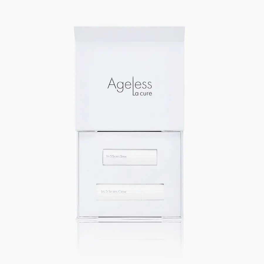 Ageless La Cure 5 Secrets Coffret (Serum+Cream)-4