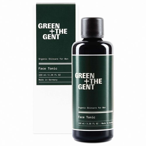  Green + The Gent Face Tonic / Aftershave 
