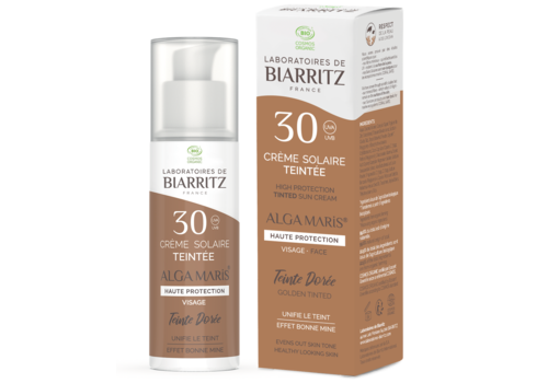  Laboratoires de Biarritz Golden Tinted Face sunscreen SPF30 