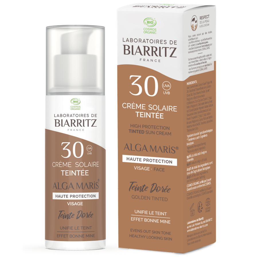 Golden Tinted Face sunscreen SPF30-1