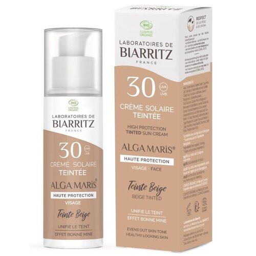Laboratoires de Biarritz Beige Tinted Face sunscreen SPF30   Laboratoires de Biarritz Beige Tinted Face sunscreen SPF30