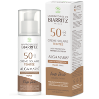 thumb-Golden Tinted Face sunscreen SPF50-1