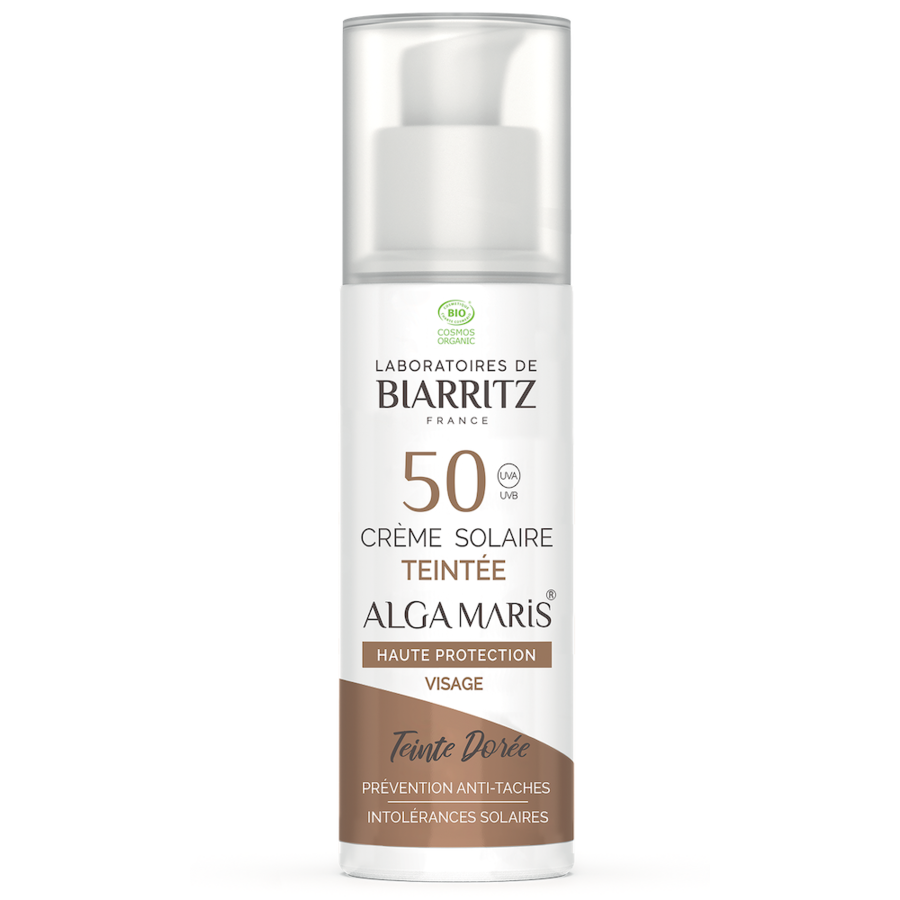 Golden Tinted Face sunscreen SPF50-2