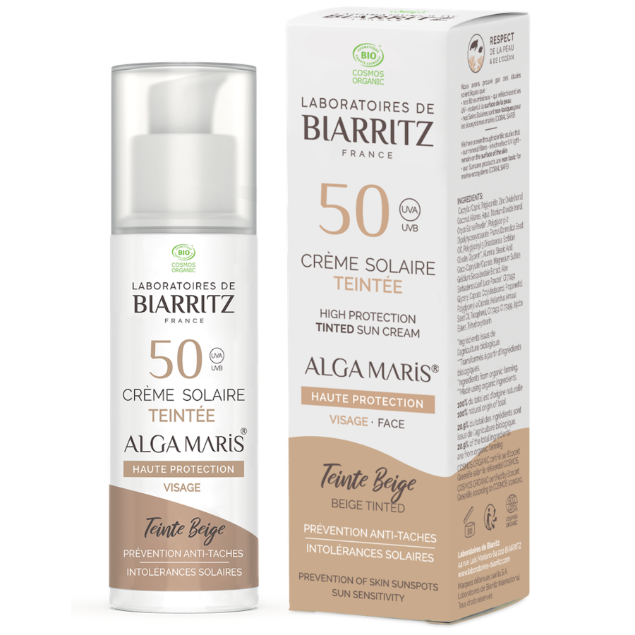Beige Tinted Face sunscreen SPF50-1