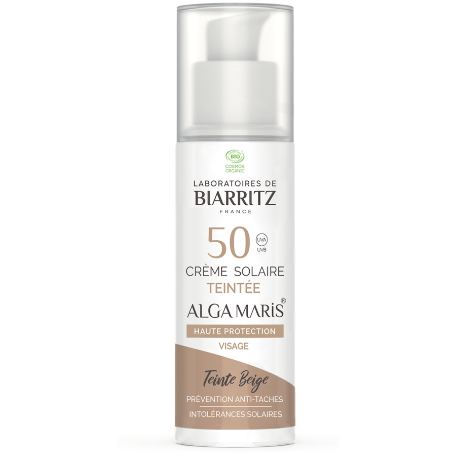 Beige Tinted Face sunscreen SPF50-2
