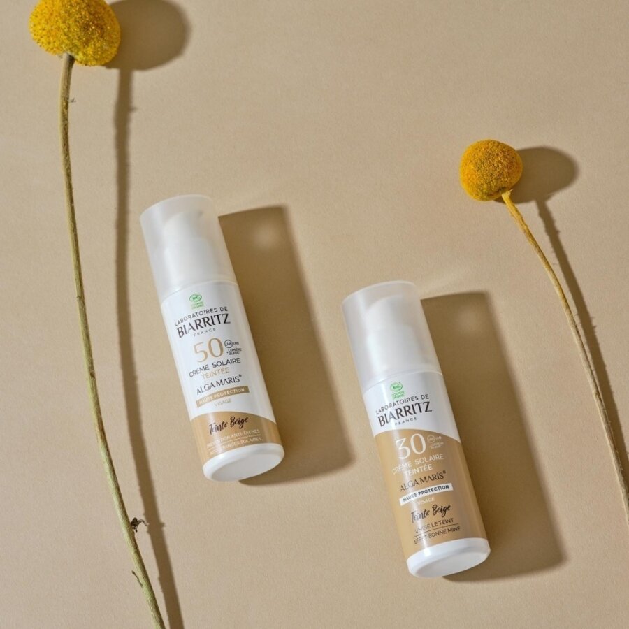 Beige Tinted Face sunscreen SPF50-8