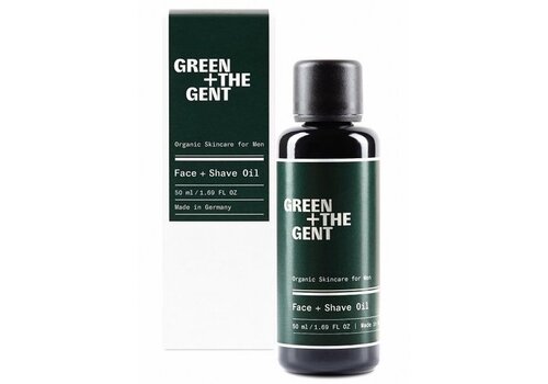  Green + The Gent Face + Shave Oil 