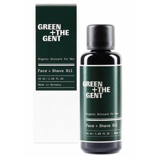  Green + The Gent Face + Shave Oil 